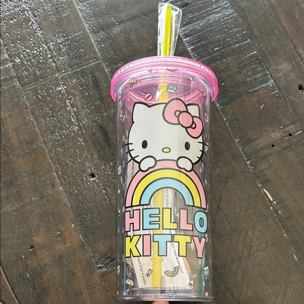 Hello Kitty plastic tumbler